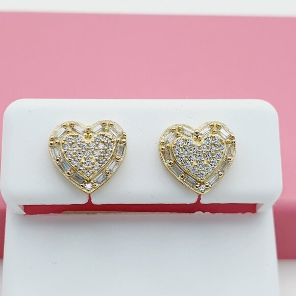 "925 Sterling Silver Cubic Zirconia Earrings, U19254607 - Picture 6 of 11